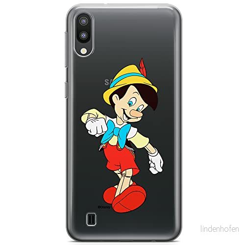 ERT GROUP mobiltelefonfodral för Samsung M10 originalt och officiellt licensierat Disney mönster Pinocchio 001 optimalt anpassad till formen på mobiltelefonen, gedeeltelijk transparant 5905131139573
