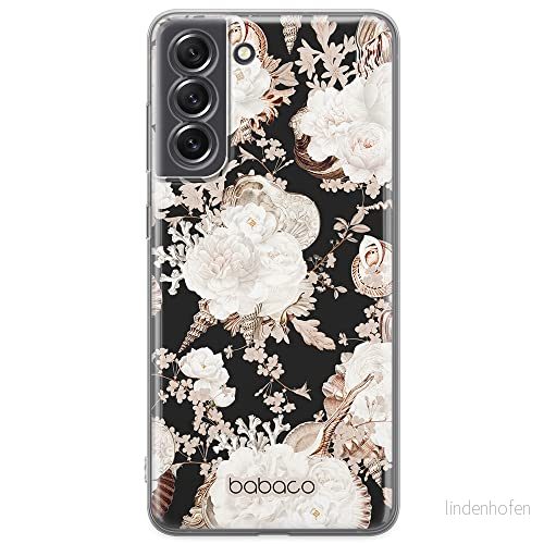 ERT GROUP mobiltelefonfodral för Samsung S21 FE originalt och officiellt licensierat Babaco mönster Flowers 044 optimalt anpassad till formen på mobiltelefonen, fodral tillverkad av TPU plast 5905131327598