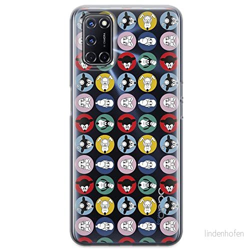 ERT GROUP mobiltelefonfodral för Oppo A92/ A72/ A52 originalt och officiellt licensierat Disney mönster Mickey & Friends 002 optimalt anpassad till formen på mobiltelefonen, gedeeltelijk transparant 5903040199398