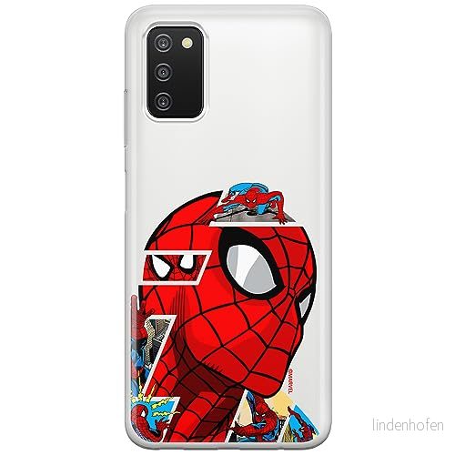 ERT GROUP mobiltelefonfodral för Samsung A03S originalt och officiellt licensierat Marvel mönster Spider Man 042 optimalt anpassad till formen på mobiltelefonen, gedeeltelijk transparant 5905795017910