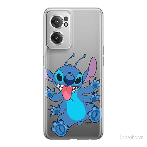ERT GROUP mobiltelefonfodral för Oneplus NORD CE 2 originalt och officiellt licensierat Disney mönster Stitch 019 optimalt anpassad till formen på mobiltelefonen, gedeeltelijk transparant 5905511294359