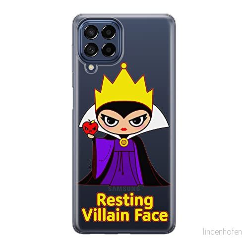 ERT GROUP mobiltelefonfodral för Samsung M33 5G originalt och officiellt licensierat Disney mönster The Evil Queen 002 optimalt anpassad till formen på mobiltelefonen, gedeeltelijk transparant 5905511356088