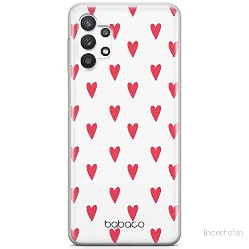 ERT GROUP mobiltelefonfodral för Samsung A32 5G originalt och officiellt licensierat Babaco mönster Hearts 004 optimalt anpassad till formen på mobiltelefonen, gedeeltelijk transparant 5904805018930