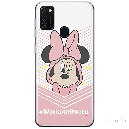 ERT GROUP mobiltelefonfodral för Samsung M21 originalt och officiellt licensierat Disney mönster Minnie 053 optimalt anpassad till formen på mobiltelefonen, fodral tillverkad av TPU plast 5903537835075