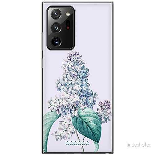 ERT GROUP mobiltelefonfodral för Samsung GALAXY NOTE 20 ULTRA originalt och officiellt licensierat Babaco mönster Flowers 024 anpassad till formen på mobiltelefonen, fodral tillverkad av TPU plast 5905131252371