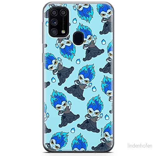 ERT GROUP mobiltelefonfodral för Samsung M31 originalt och officiellt licensierat Disney mönster Hades 002 optimalt anpassad till formen på mobiltelefonen, fodral tillverkad av TPU plast 5905131421906
