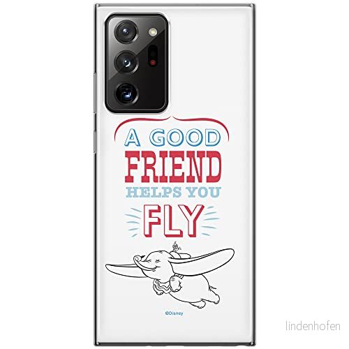 ERT GROUP mobiltelefonfodral för Samsung GALAXY NOTE 20 ULTRA originalt och officiellt licensierat Disney mönster Dumbo 004 anpassad till formen på mobiltelefonen, fodral tillverkad av TPU plast 5903040353219