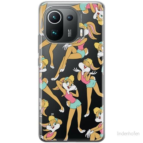 ERT GROUP mobiltelefonfodral för Xiaomi MI 11 PRO originalt och officiellt licensierat Looney Tunes mönster Lola 003 optimalt anpassad till formen på mobiltelefonen, gedeeltelijk transparant 5905511639792