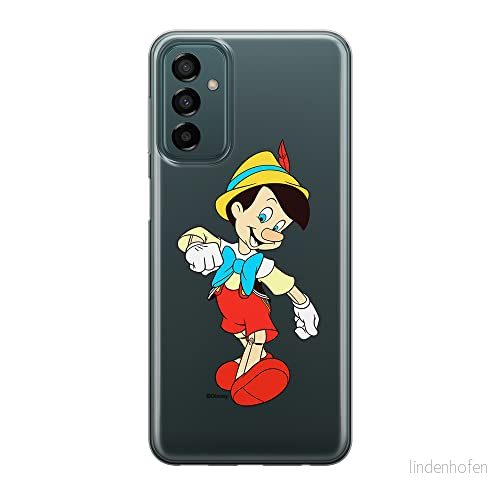 ERT GROUP mobiltelefonfodral för Samsung M13 4G/M23 5G/F23 originalt och officiellt licensierat Disney mönster Pinocchio 001 optimalt anpassad till formen på mobiltelefonen, gedeeltelijk transparant 5905511368876
