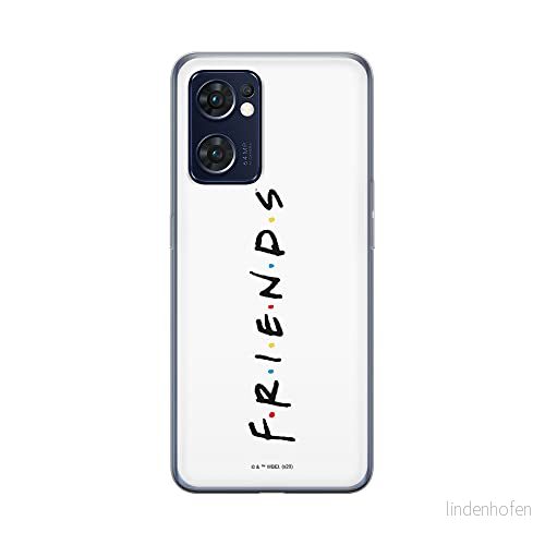 ERT GROUP mobiltelefonfodral för Oppo RENO 7 5G originalt och officiellt licensierat Friends mönster 003 optimalt anpassad till formen på mobiltelefonen, fodral tillverkad av TPU plast 5905511310455