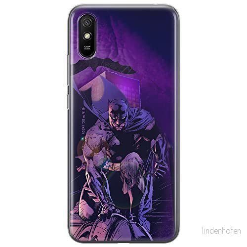 ERT GROUP mobiltelefonfodral för Xiaomi REDMI 9A originalt och officiellt licensierat DC mönster Batman 072 optimalt anpassad till formen på mobiltelefonen, fodral tillverkad av TPU plast 5905131511546