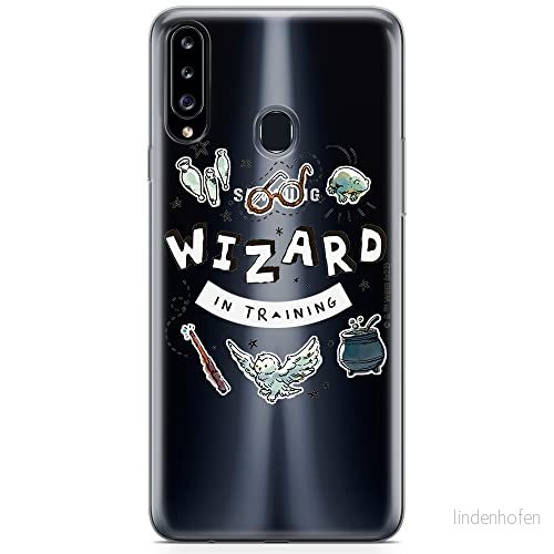 ERT GROUP mobiltelefonfodral för Samsung A20S originalt och officiellt licensierat Harry Potter mönster 242 optimalt anpassad till formen på mobiltelefonen, gedeeltelijk transparant 5905131628534