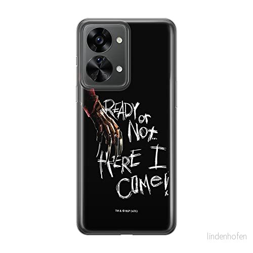 ERT GROUP mobiltelefonfodral för Oneplus NORD 2T 5G originalt och officiellt licensierat Horror mönster Nightmare of Elm Street 001, fodral tillverkad av TPU plast 5905511277024