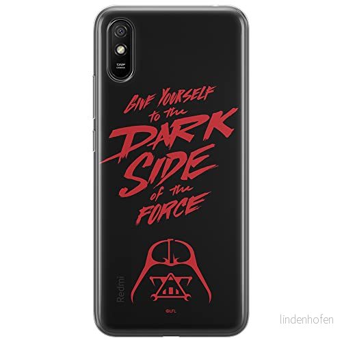 ERT GROUP mobiltelefonfodral för Xiaomi REDMI 9A originalt och officiellt licensierat Star Wars mönster Darth Vader 020 optimalt anpassad till formen på mobiltelefonen, fodral tillverkad av TPU plast 5903040369807