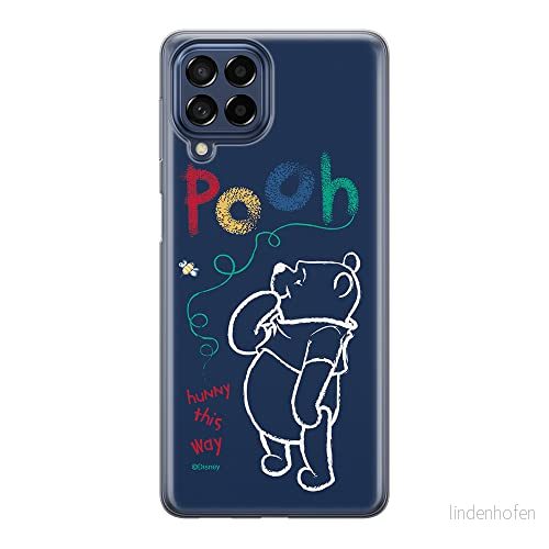 ERT GROUP mobiltelefonfodral för Samsung M53 5G originalt och officiellt licensierat Disney mönster Winnie the Pooh & Friends 004 anpassad till formen på mobiltelefonen, fodral tillverkad av TPU plast 5905511393755