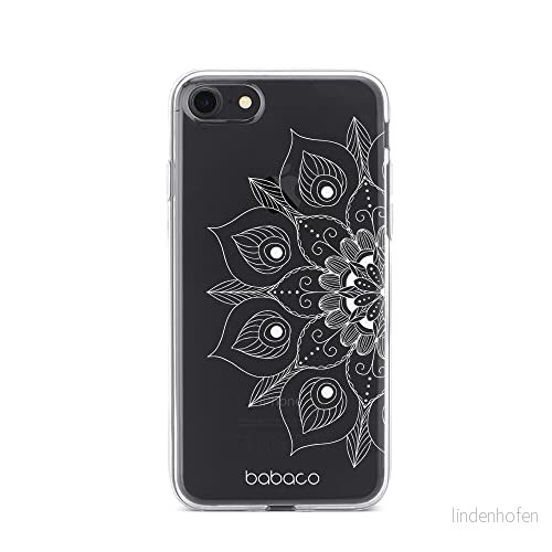 ERT GROUP mobiltelefonfodral för Iphone 7/8/ SE 2/ 3 originalt och officiellt licensierat Babaco mönster Mandalas 002 optimalt anpassad till formen på mobiltelefonen, gedeeltelijk transparant 5904805820137