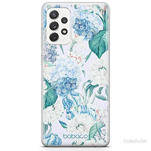 ERT GROUP mobiltelefonfodral för Samsung A73 5G originalt och officiellt licensierat Babaco mönster Flowers 028 optimalt anpassad till formen på mobiltelefonen, fodral tillverkad av TPU plast 5905131270092