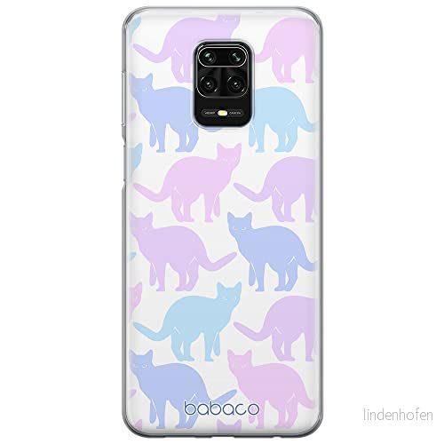 ERT GROUP mobiltelefonfodral för Xiaomi REDMI NOTE 9 PRO/ 9S originalt och officiellt licensierat Babaco mönster Cats 011 anpassad till formen på mobiltelefonen, fodral tillverkad av TPU plast 5905131054067