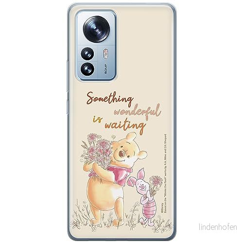 ERT GROUP mobiltelefonfodral för Xiaomi 12 / 12X originalt och officiellt licensierat Disney mönster Winnie the Pooh & Friends 041, fodral tillverkad av TPU plast 5905511991494