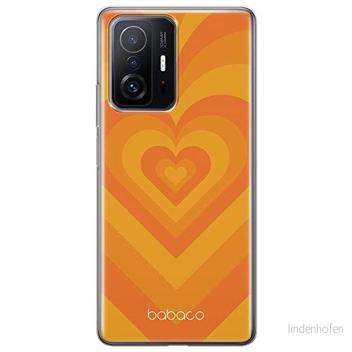 ERT GROUP mobiltelefonfodral för Xiaomi 11T 5G / PRO originalt och officiellt licensierat Babaco mönster Hearts 007 anpassad till formen på mobiltelefonen, fodral tillverkad av TPU plast 5904805689390