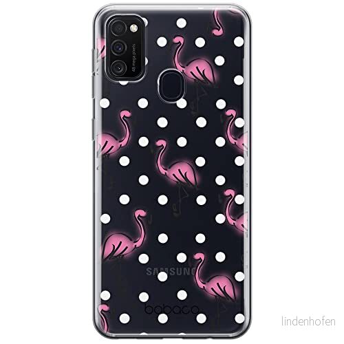 ERT GROUP mobiltelefonfodral för Samsung M21 originalt och officiellt licensierat Babaco mönster Flamingo 003 optimalt anpassad till formen på mobiltelefonen, gedeeltelijk transparant 5904805409806