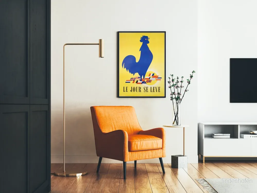 Poster Le Jour Se Lève - Patriotisk väggdekoration - Bild 2