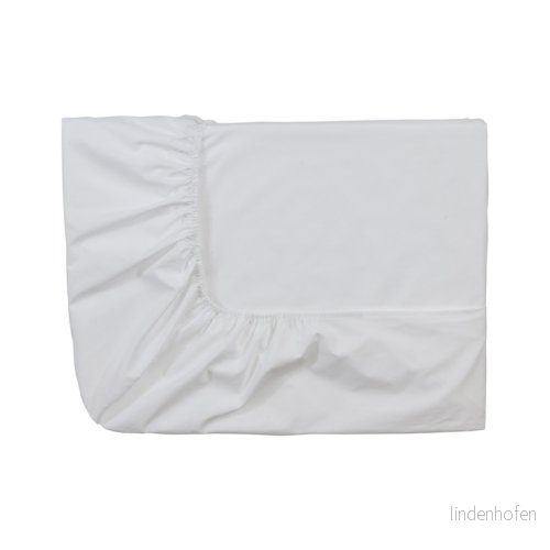 Essix Royal Line dra på lakan, perkal bomull, vit, 140 x 200 cm 3359100077816
