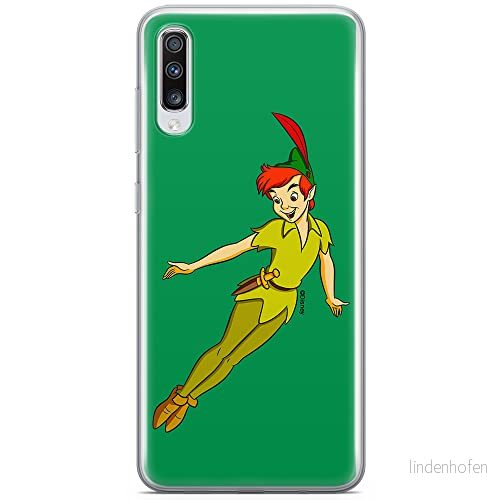 ERT GROUP mobiltelefonfodral för Samsung A70 originalt och officiellt licensierat Disney mönster Peter Pan 001 optimalt anpassad till formen på mobiltelefonen, fodral tillverkad av TPU plast 5905131146281