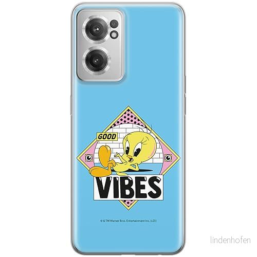 ERT GROUP mobiltelefonfodral för OnePlus NORD CE 2 originalt och officiellt licensierat Looney Tunes mönster Tweety 013 anpassad till formen på mobiltelefonen, fodral tillverkad av TPU plast 5905795094829