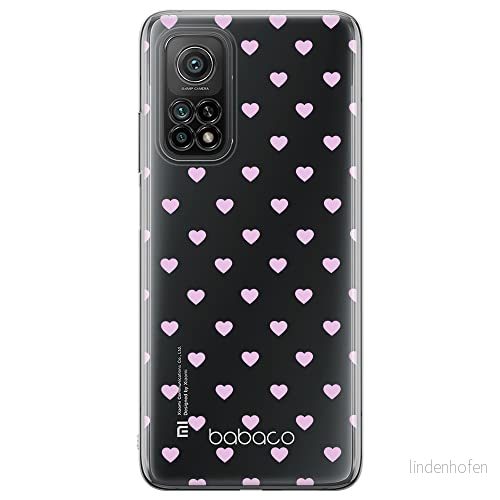 ERT GROUP mobiltelefonfodral för Xiaomi Redmi Note 11 Pro 5G/11 4G originalt och officiellt licensierat Babaco mönster Hearts 001, gedeeltelijk transparant 5904805632921