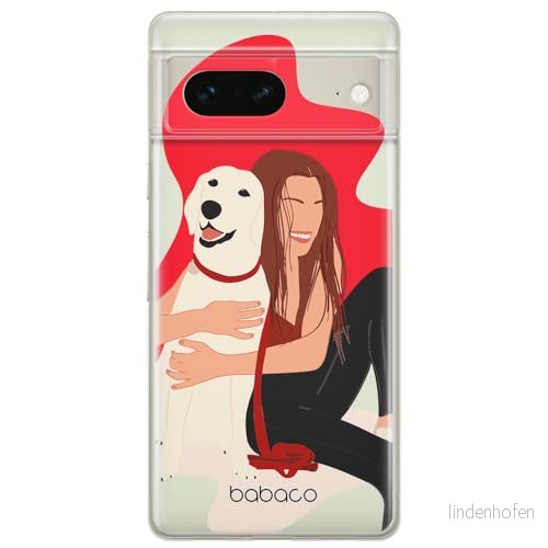 ERT GROUP mobiltelefonfodral för Google PIXEL 7 originalt och officiellt licensierat Babaco mönster Dogs 006 optimalt anpassad till formen på mobiltelefonen, gedeeltelijk transparant 5905795149567