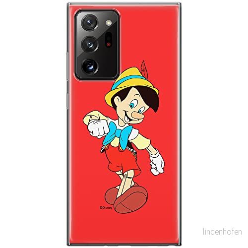 ERT GROUP mobiltelefonfodral för Samsung GALAXY NOTE 20 ULTRA originalt och officiellt licensierat Disney mönster Pinocchio 001 anpassad till formen på mobiltelefonen, fodral tillverkad av TPU plast 5905131138200