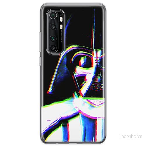 ERT GROUP mobiltelefonfodral för Xiaomi MI NOTE 10 Lite originalt och officiellt licensierat Star Wars mönster Darth Vader 013 anpassad till formen på mobiltelefonen, fodral tillverkad av TPU plast 5904805593307