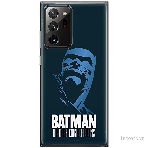 ERT GROUP mobiltelefonfodral för Samsung GALAXY NOTE 20 ULTRA originalt och officiellt licensierat DC mönster Batman 034 optimalt anpassad till formen på mobiltelefonen, fodral tillverkad av TPU plast 5903040361443