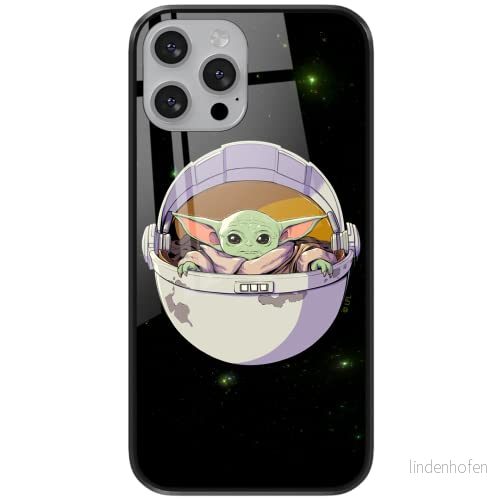 ERT GROUP mobiltelefonfodral för Apple Iphone 7 PLUS/ 8 PLUS originalt och officiellt licensierat Star Wars mönster Baby Yoda 026 tillverkad av härdat glas, anpassat till mobilens form, skyddsfodral 5904805087240