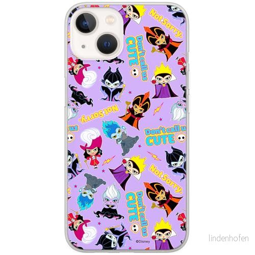 ERT GROUP mobiltelefonfodral för Iphone 13 MINI originalt och officiellt licensierat Disney mönster Villains 008 optimalt anpassad till formen på mobiltelefonen, fodral tillverkad av TPU plast 5905131388353