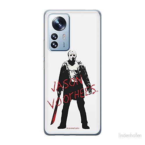 ERT GROUP mobiltelefonfodral för Xiaomi 12 / 12X originalt och officiellt licensierat Horror mönster Friday the 13th 017 optimalt anpassad till formen på mobiltelefonen, fodral tillverkad av TPU plast 5905511492298