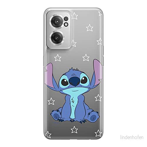 ERT GROUP mobiltelefonfodral för Oneplus NORD CE 2 originalt och officiellt licensierat Disney mönster Stitch 006 optimalt anpassad till formen på mobiltelefonen, gedeeltelijk transparant 5905511284466