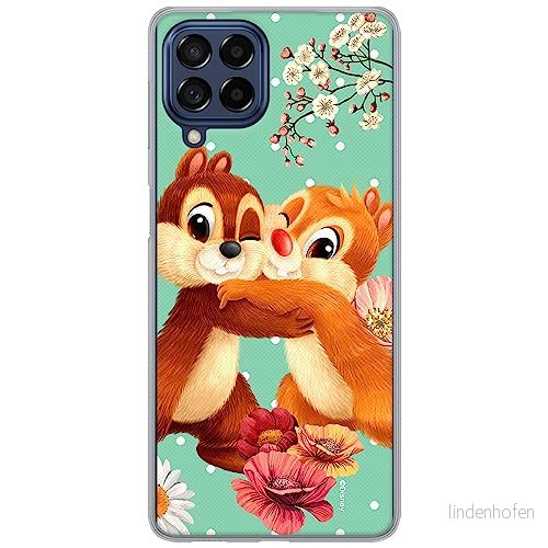 ERT GROUP mobiltelefonfodral för Samsung M33 5G originalt och officiellt licensierat Disney mönster Chip & Dale 003 optimalt anpassad till formen på mobiltelefonen, fodral tillverkad av TPU plast 5905511343392