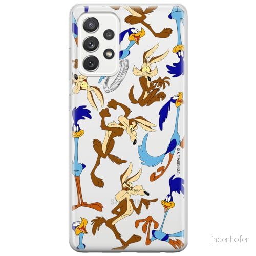 ERT GROUP mobiltelefonfodral för Samsung A52 5G / LTE 4G A52S originalt och officiellt licensierat Looney Tunes mönster 021 anpassad till formen på mobiltelefonen, gedeeltelijk transparant 5905511682002