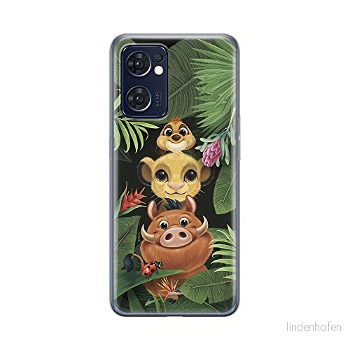 ERT GROUP mobiltelefonfodral för Oppo RENO 7 5G originalt och officiellt licensierat Disney mönster Simba & Friends 003 optimalt anpassad till formen på mobiltelefonen, fodral tillverkad av TPU plast 5905511300661