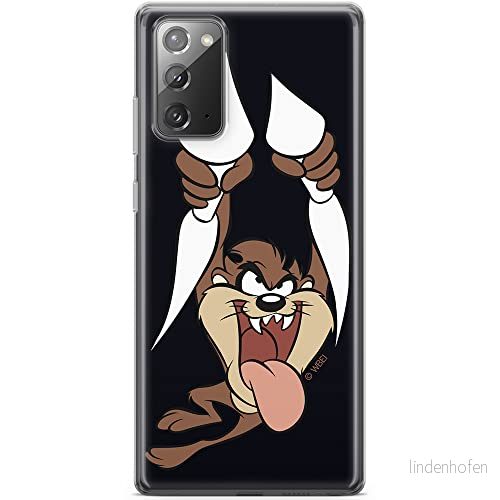 ERT GROUP mobiltelefonfodral för Samsung GALAXY NOTE 20 originalt och officiellt licensierat Looney Tunes mönster Tasmanian 002 anpassad till formen på mobiltelefonen, fodral tillverkad av TPU plast 5903040459966