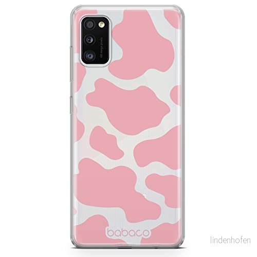 ERT GROUP mobiltelefonfodral för Samsung A41 originalt och officiellt licensierat Babaco mönster Animals 007 Vit optimalt anpassad till formen på mobiltelefonen, gedeeltelijk transparant 5904805759420