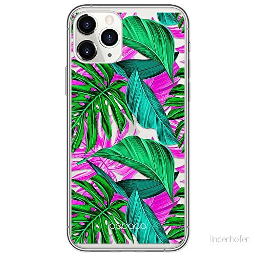 ERT GROUP mobiltelefonfodral för Apple Iphone 11 PRO originalt och officiellt licensierat Babaco mönster Plants 004 Vit optimalt anpassad till formen på mobiltelefonen, gedeeltelijk transparant 5903537754147