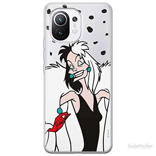 ERT GROUP mobiltelefonfodral för Xiaomi 11 originalt och officiellt licensierat Disney mönster Cruella 004 optimalt anpassad till formen på mobiltelefonen, gedeeltelijk transparant 5903537116808