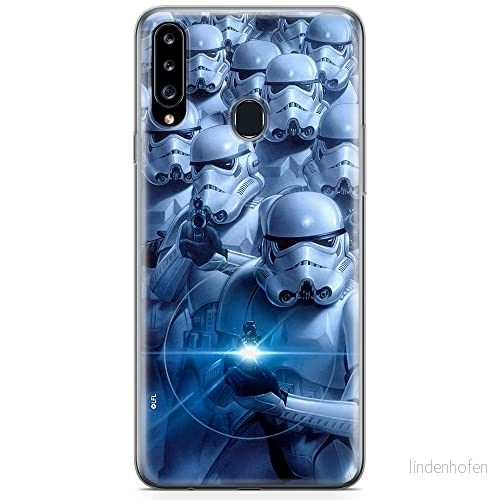 ERT GROUP mobiltelefonfodral för Samsung A20S originalt och officiellt licensierat Star Wars mönster Stormtrooper 011 optimalt anpassad till formen på mobiltelefonen, fodral tillverkad av TPU plast 5904805440885