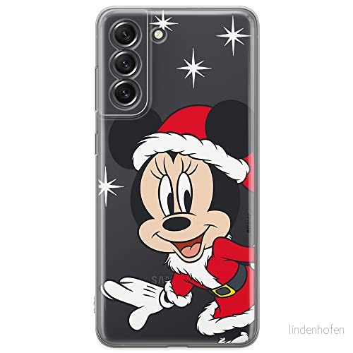 ERT GROUP mobiltelefonfodral för Samsung S21 FE originalt och officiellt licensierat Disney mönster Minnie 062 optimalt anpassad till formen på mobiltelefonen, gedeeltelijk transparant 5903932977257