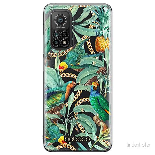 ERT GROUP mobiltelefonfodral för Huawei P30 Lite originalt och officiellt licensierat Babaco mönster Flowers 058 Vit optimalt anpassad till formen på mobiltelefonen, gedeeltelijk transparant 5905131370471