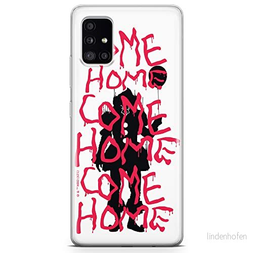 ERT GROUP mobiltelefonfodral för Samsung A51 originalt och officiellt licensierat Horror mönster It 014 optimalt anpassad till formen på mobiltelefonen, fodral tillverkad av TPU plast 5905131984654