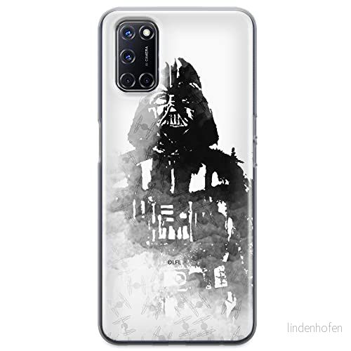 ERT GROUP mobiltelefonfodral för Oppo A92/ A72/ A52 originalt och officiellt licensierat Star Wars mönster Darth Vader 008 anpassad till formen på mobiltelefonen, fodral tillverkad av TPU plast 5903040211274